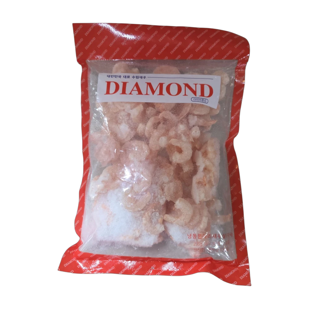 DIAMOND SHRIMPS WITHOUT SKIN (SIZE 200/300) 200G